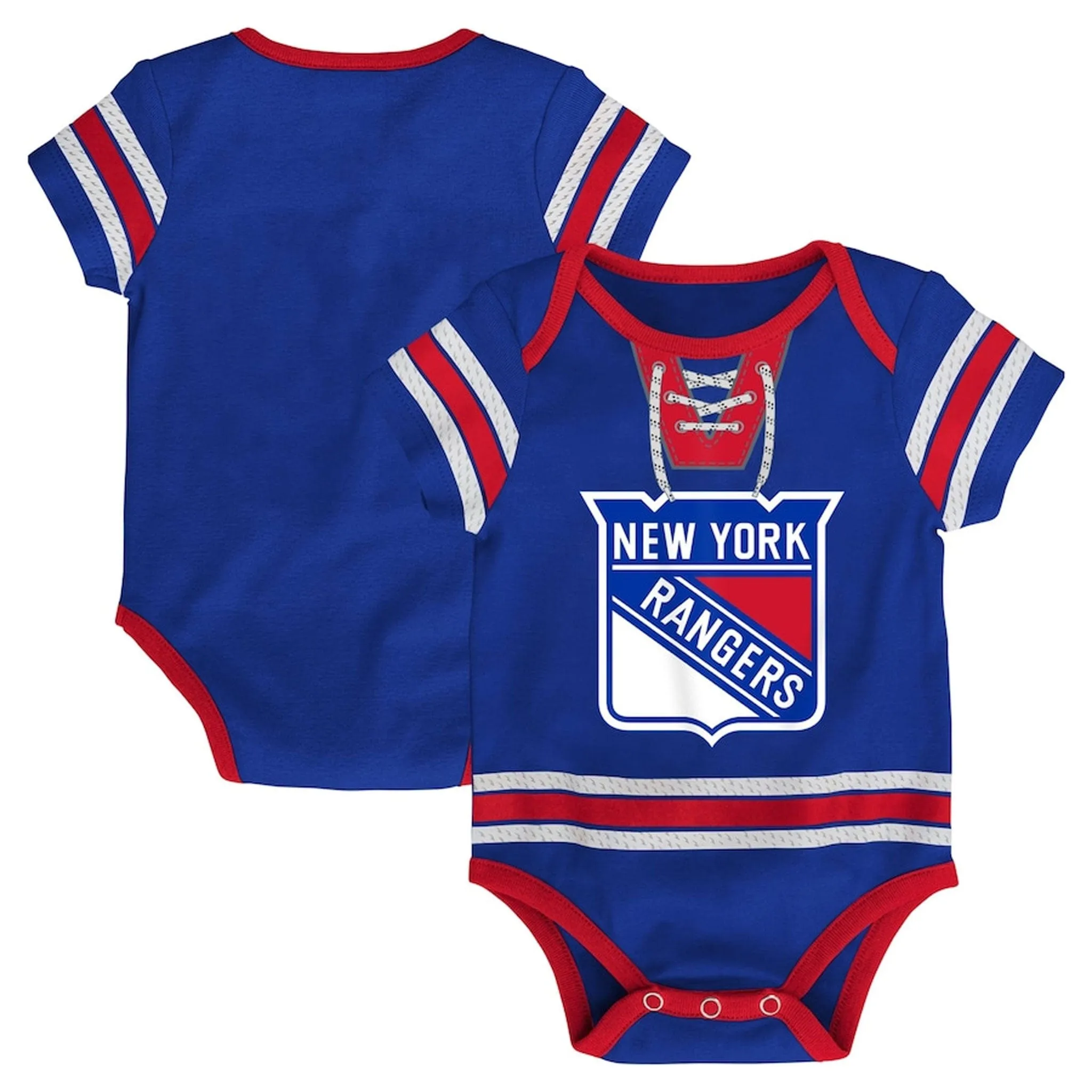 Outer Stuff NHL Hockey Pro Team Creeper - New York Rangers