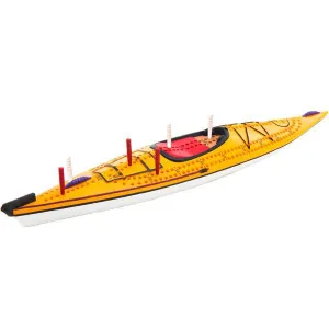 Outside Inside Kayak Cribbage Board
