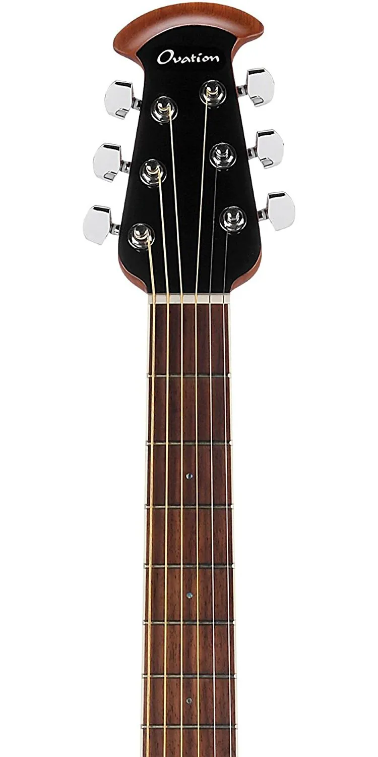 Ovation Celebrity Plus Super Shallow Acoustic-Electric Guitar, Regal to Natural CS28P-RG