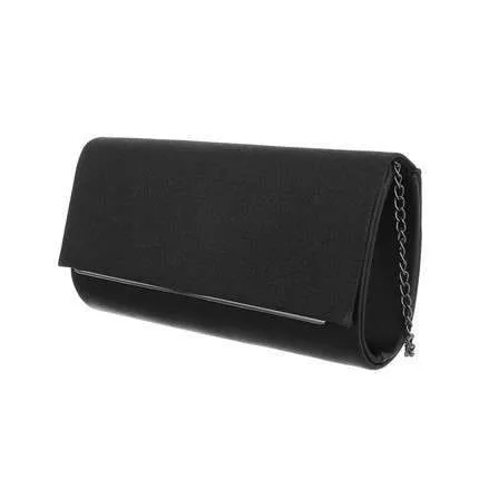 Paris Glitter Chain Strap Clutch Bag
