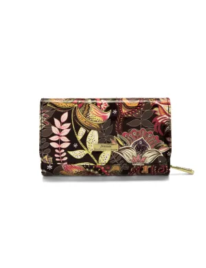 PAVANI  MEDIUM PATENT LEATHER WALLET WITH RFID- WSF3602- NEW IN