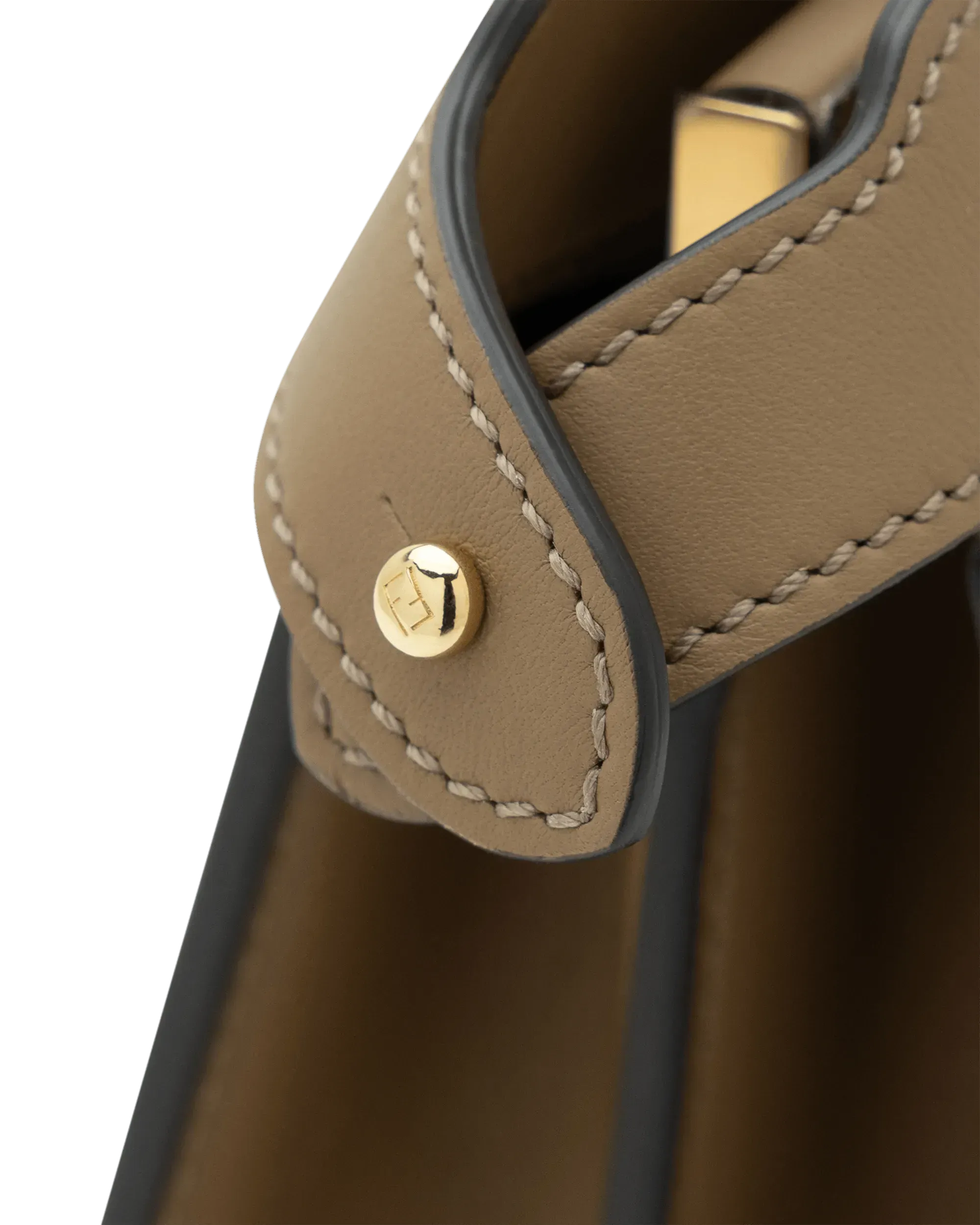 Peekaboo Iseeu Leather Handbag