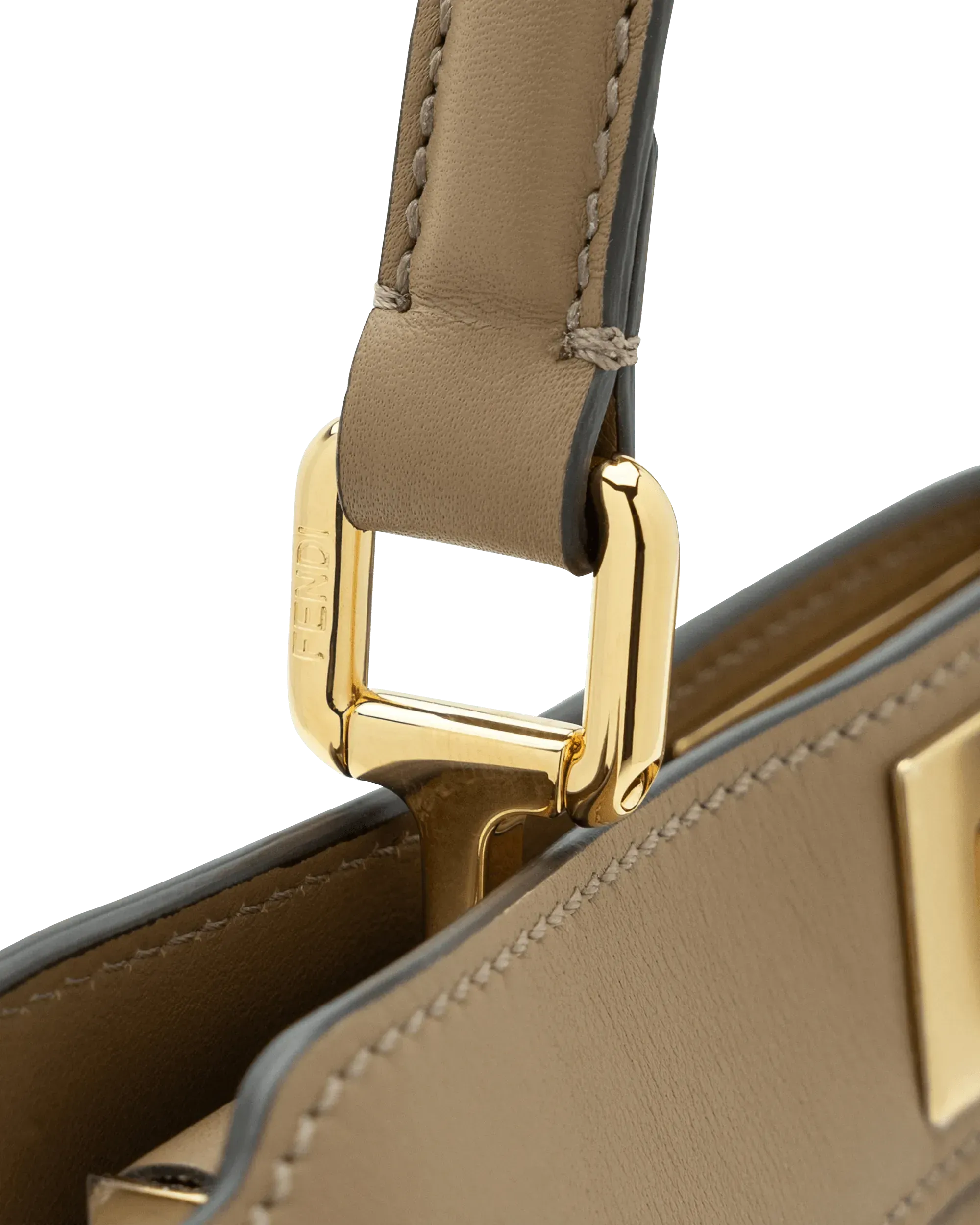 Peekaboo Iseeu Leather Handbag