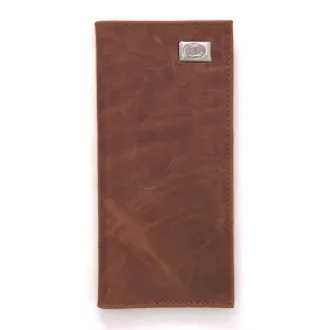 Penn State Nittany Lions Brown Secretary Leather Wallet