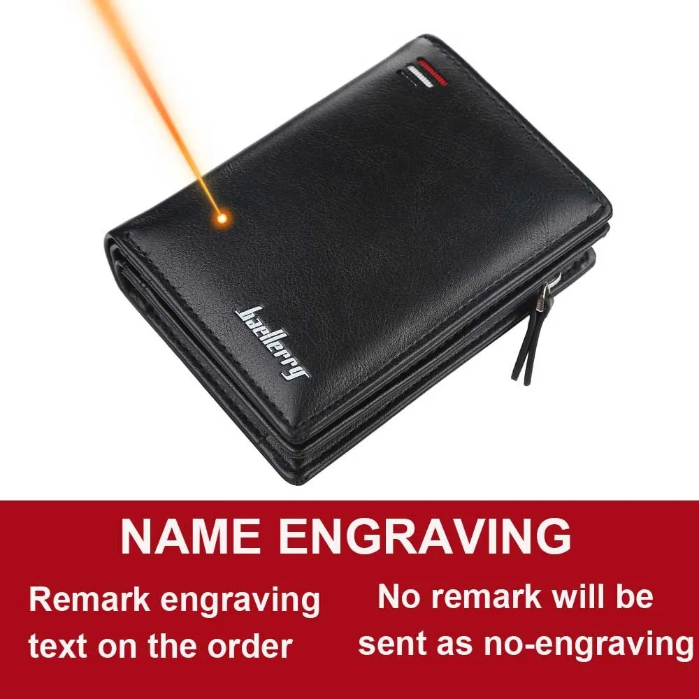 Personalized Engraved Men's Wallet