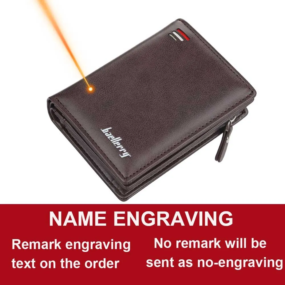 Personalized Engraved Men's Wallet