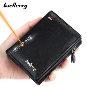 Personalized Engraved Men's Wallet