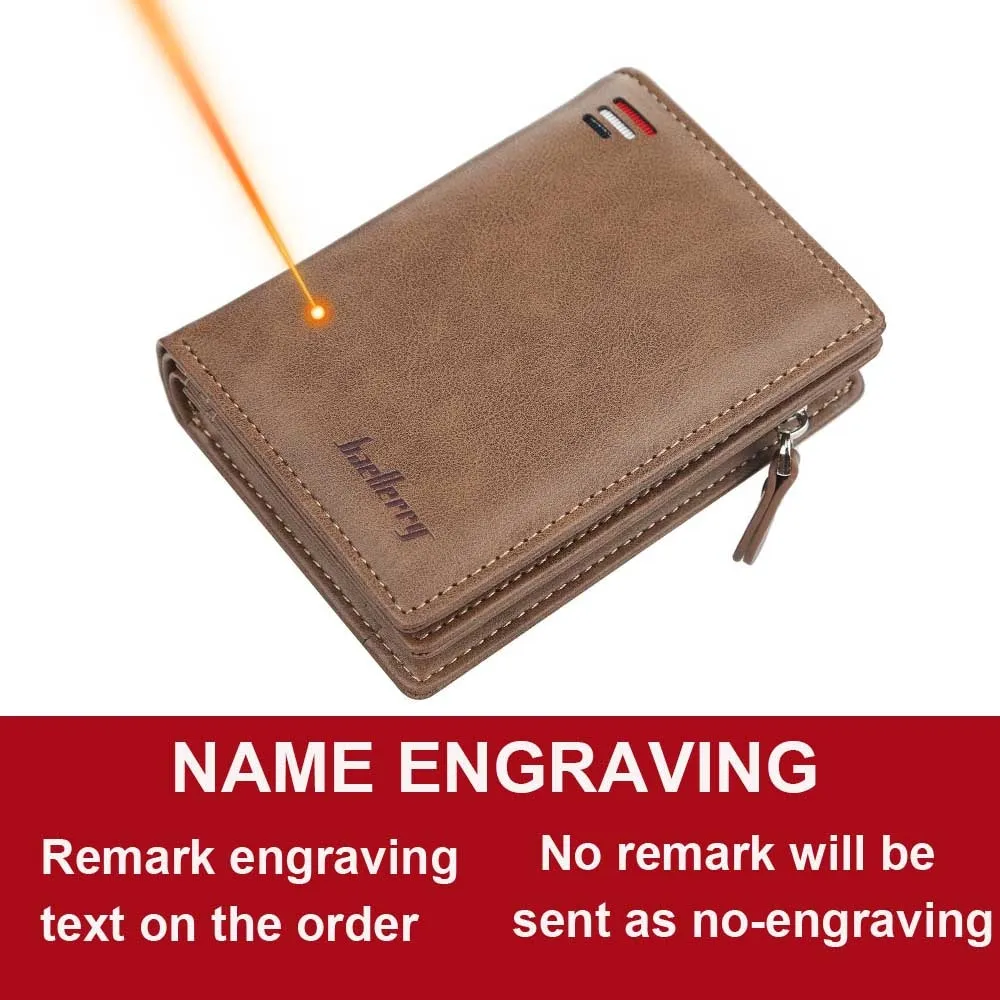 Personalized Engraved Men's Wallet