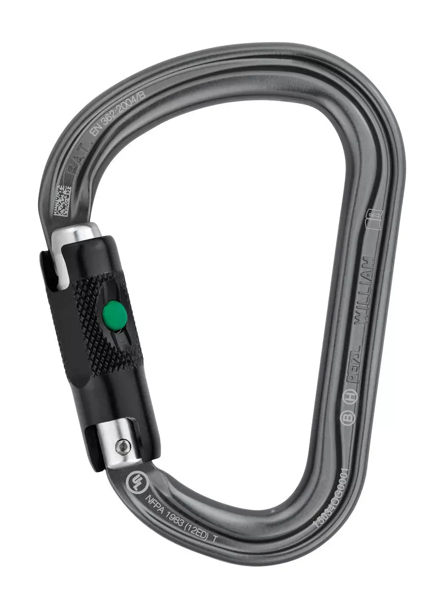 Petzl William Ball-Lock Industrial Carabiner