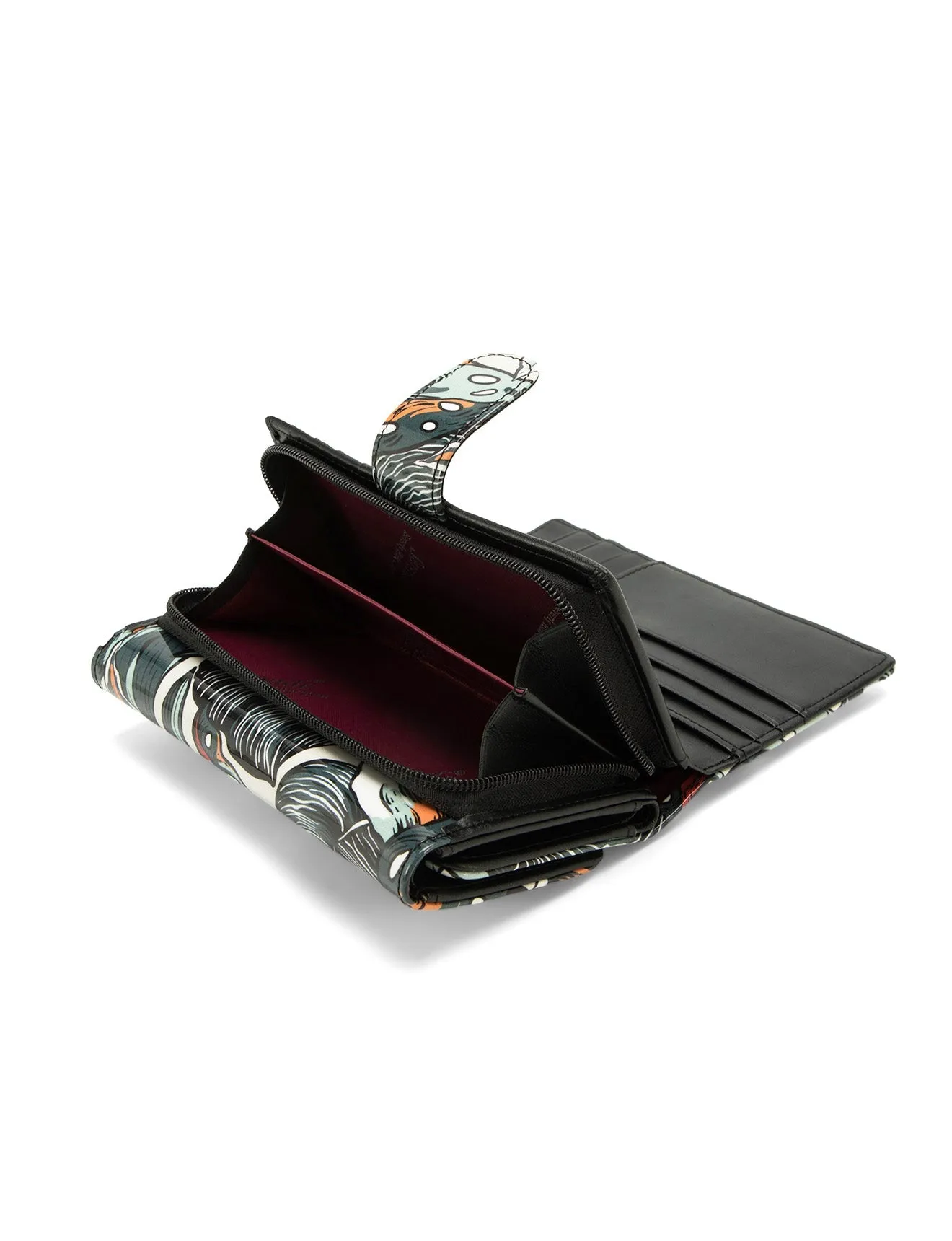 PHYLLIS MED LEATHER RFID WALLET-WSN8202-SALE