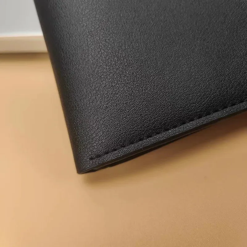 Plaid Soft Leather Men’s Wallet