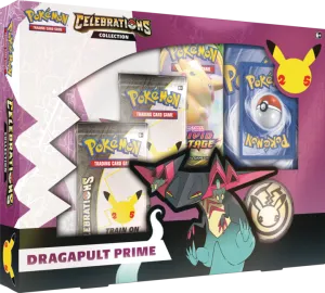 POKEMON - CELEBRATIONS - COLLECTION BOX - DRAGAPULT PRIME