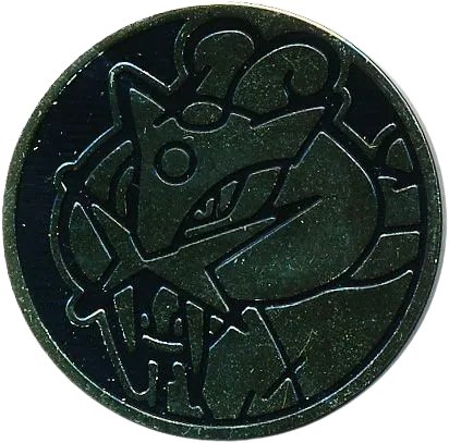Pokemon Raikou Collectable Coin (Gold Holofoil)