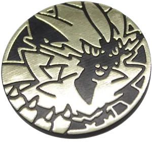 Pokemon Zeraora Large Collectible Coin (Gold Mirror Holofoil)