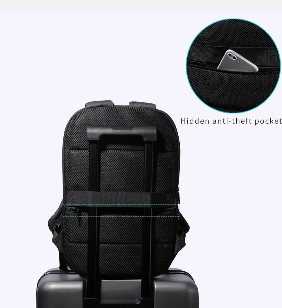 Polaris Work & Travel Laptop Pack - 15 inches - Slim Design - Black/Gray