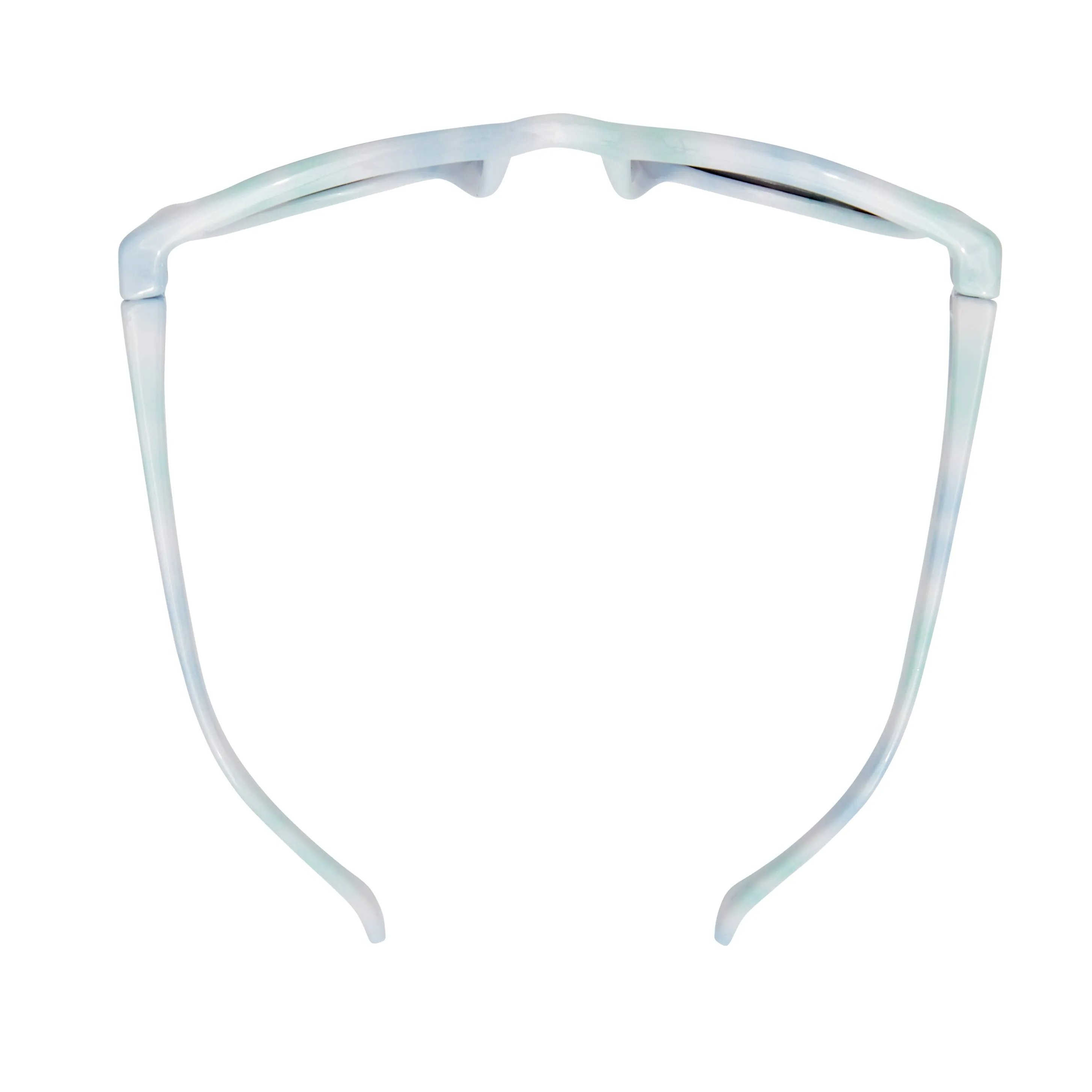 Polarized WeeFarers Sunglasses - Tie Dye Blue-Green