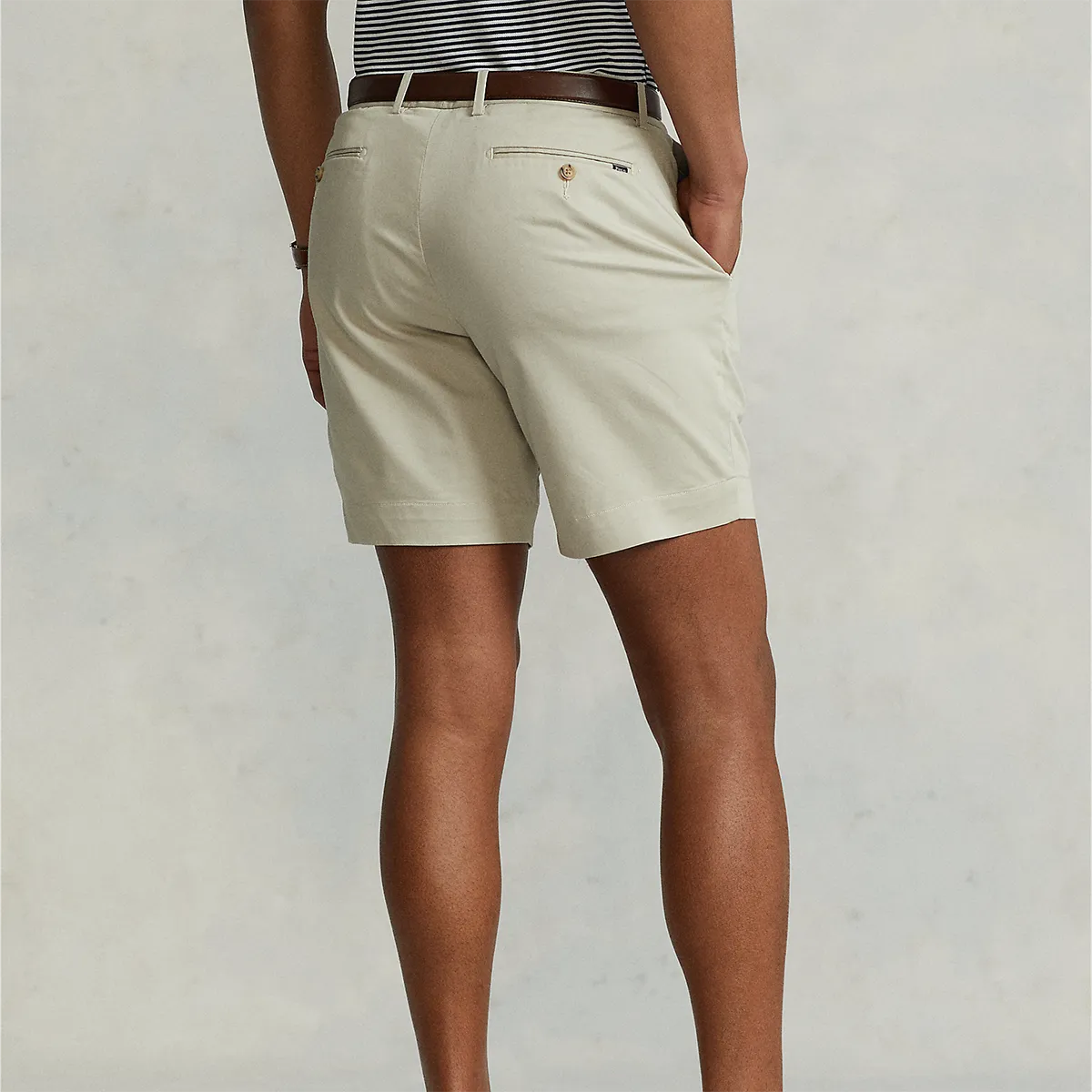 Polo Ralph Lauren - Stretch Straight Fit Shorts in Beige