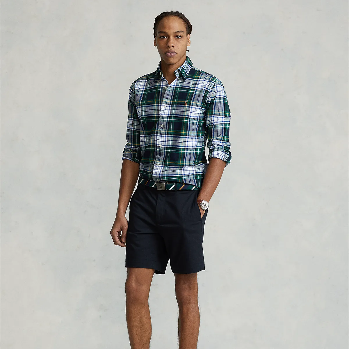 Polo Ralph Lauren - Stretch Straight Fit Shorts in Navy