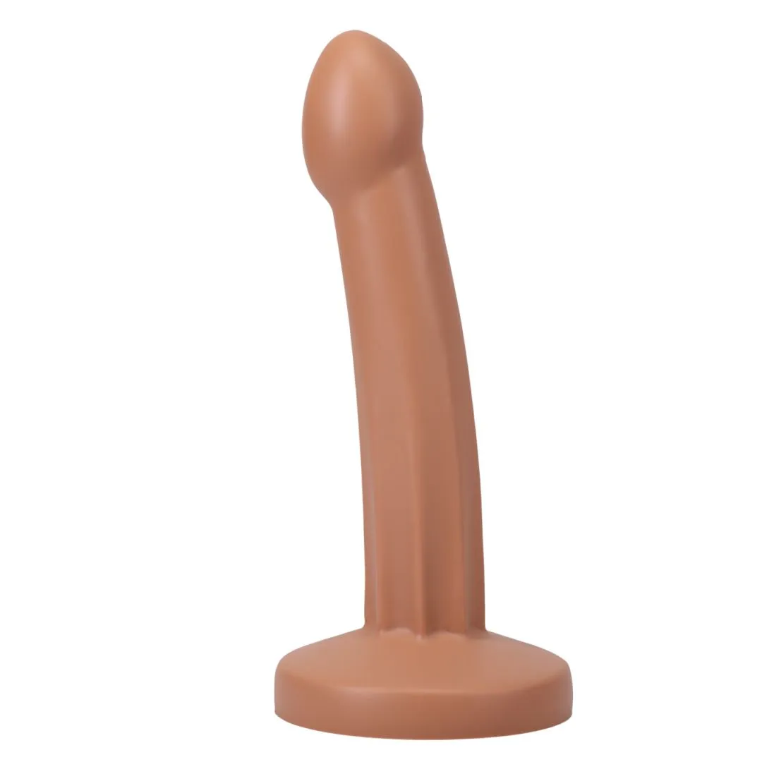 Pop 7 Inch Silicone Squirting Dildo - Caramel