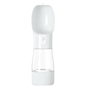 Portable Drinking Water Feeder Bowl  W/ Food Compartment