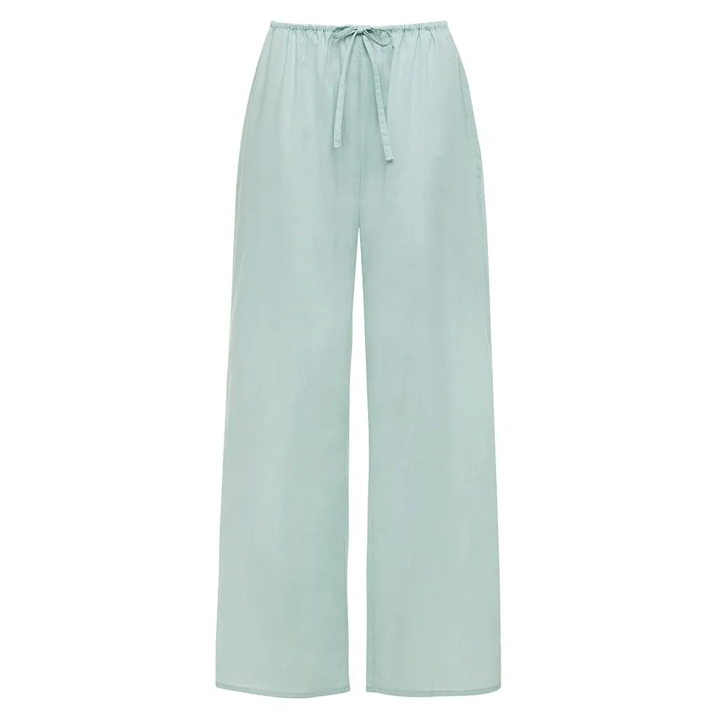 Powder Blue Drawstring Pant