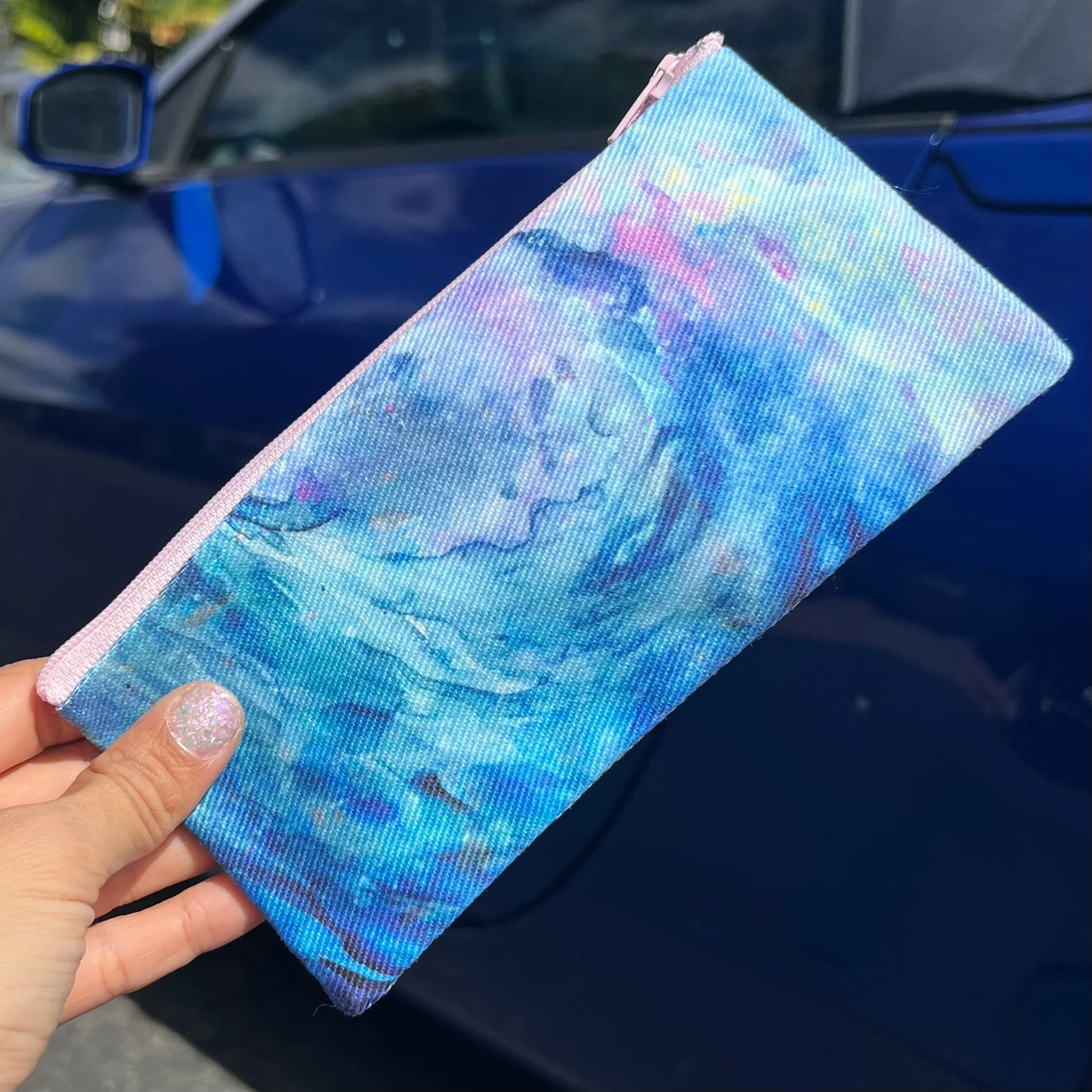 Powder Wave Sunglasses Pouch
