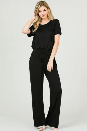 PROMENADE SOLID JUMPSUIT