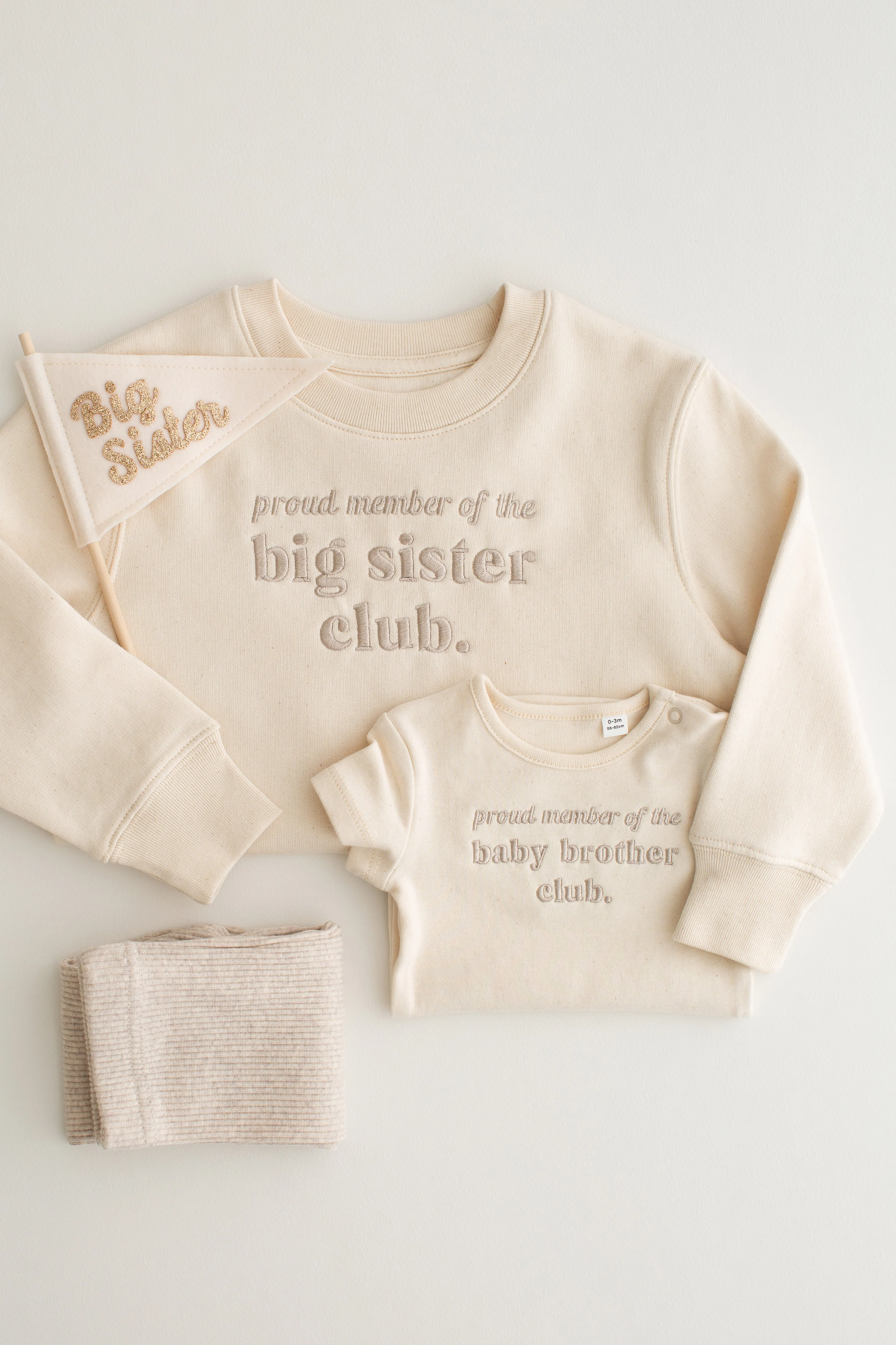 Proud member baby sibling Signature Baby Bodysuit