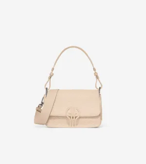 Quilted Logo Shoulder Bag