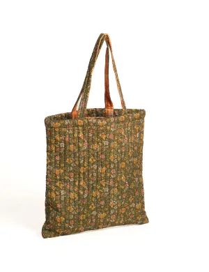QUILTED SHOPPER BAG