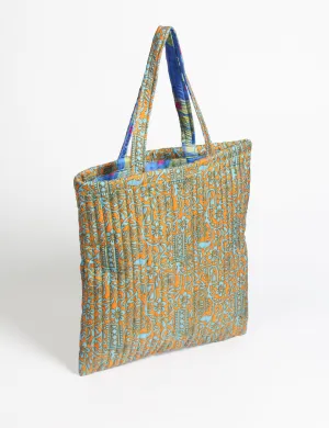 QUILTED SHOPPER BAG