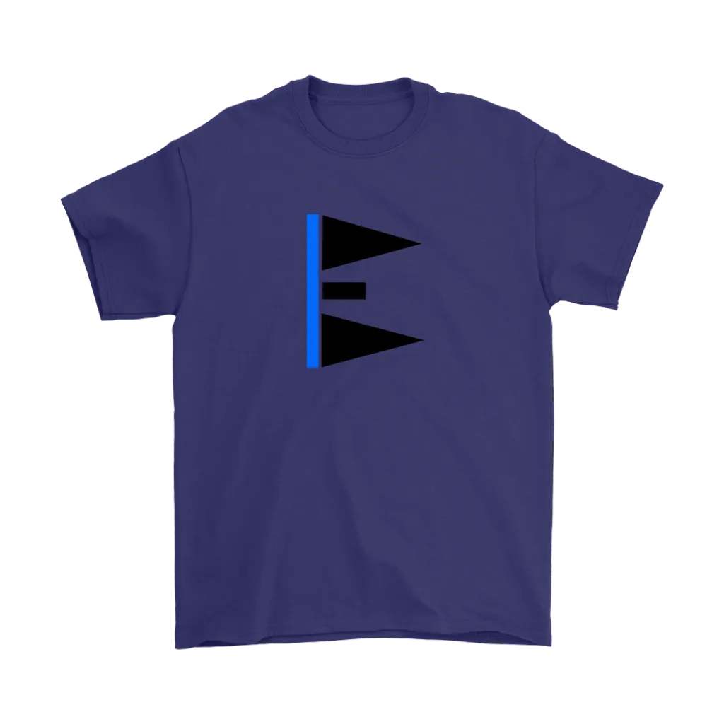 "E" Initial Adult T-shirt