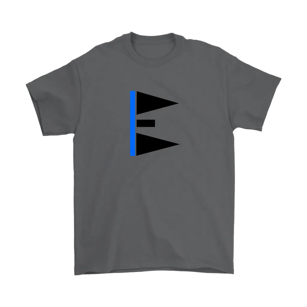 "E" Initial Adult T-shirt