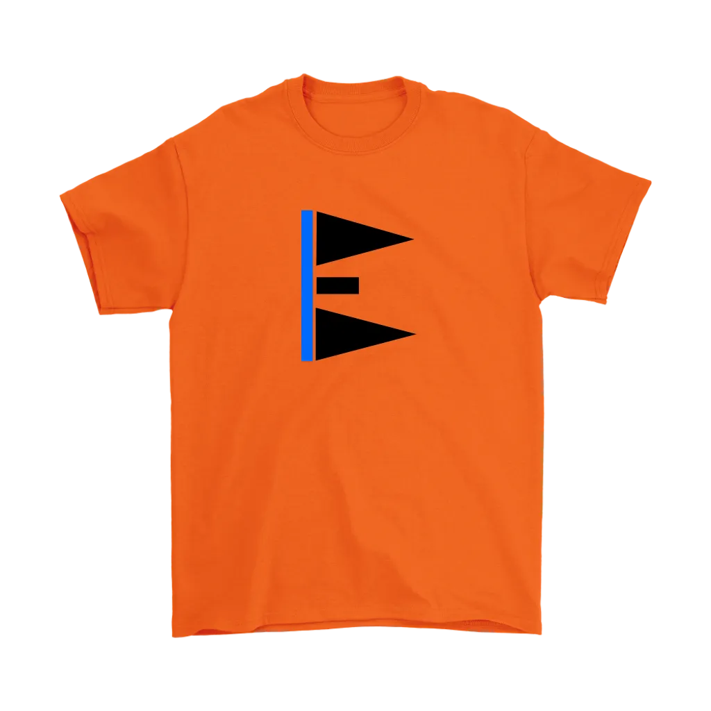 "E" Initial Adult T-shirt