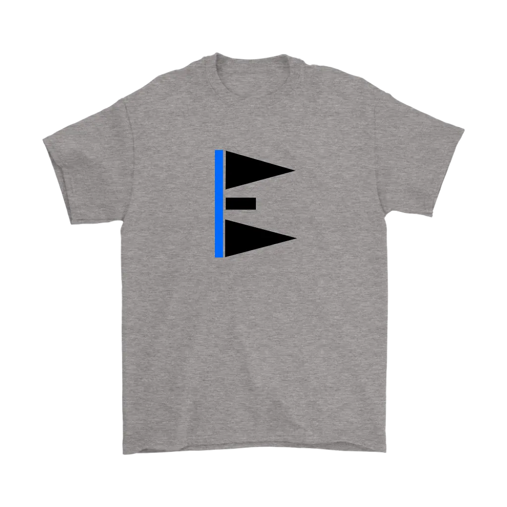"E" Initial Adult T-shirt