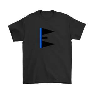"E" Initial Adult T-shirt