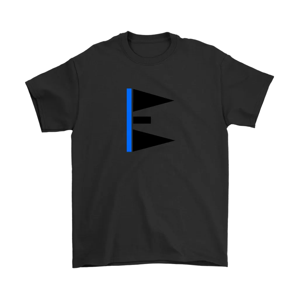 "E" Initial Adult T-shirt