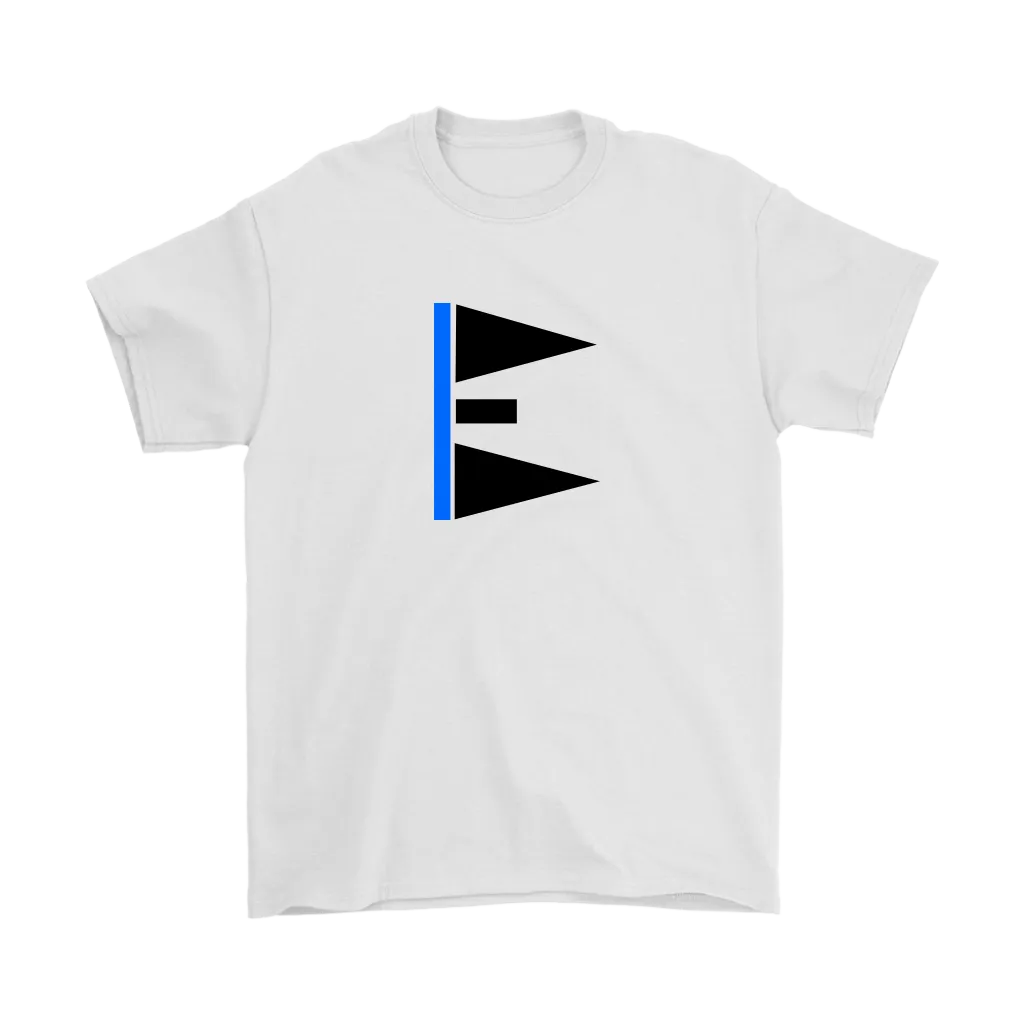 "E" Initial Adult T-shirt