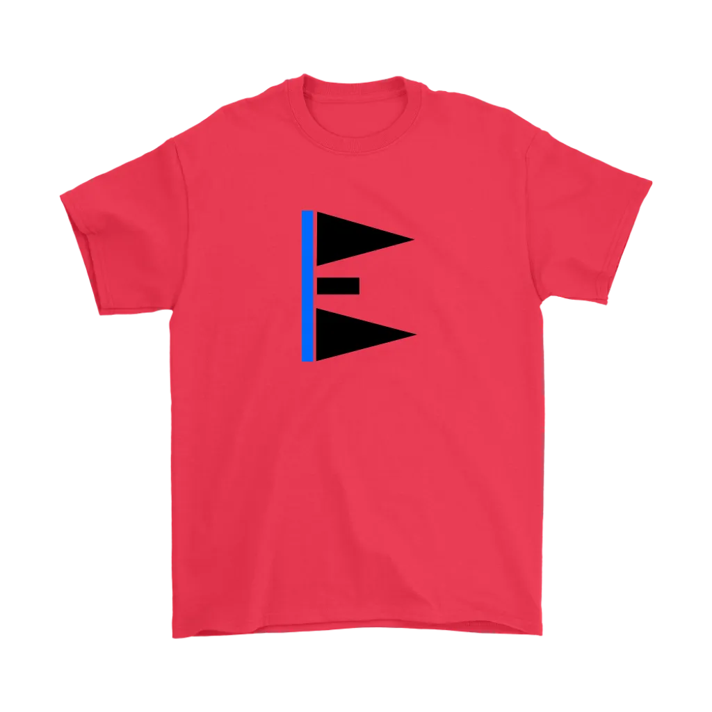 "E" Initial Adult T-shirt
