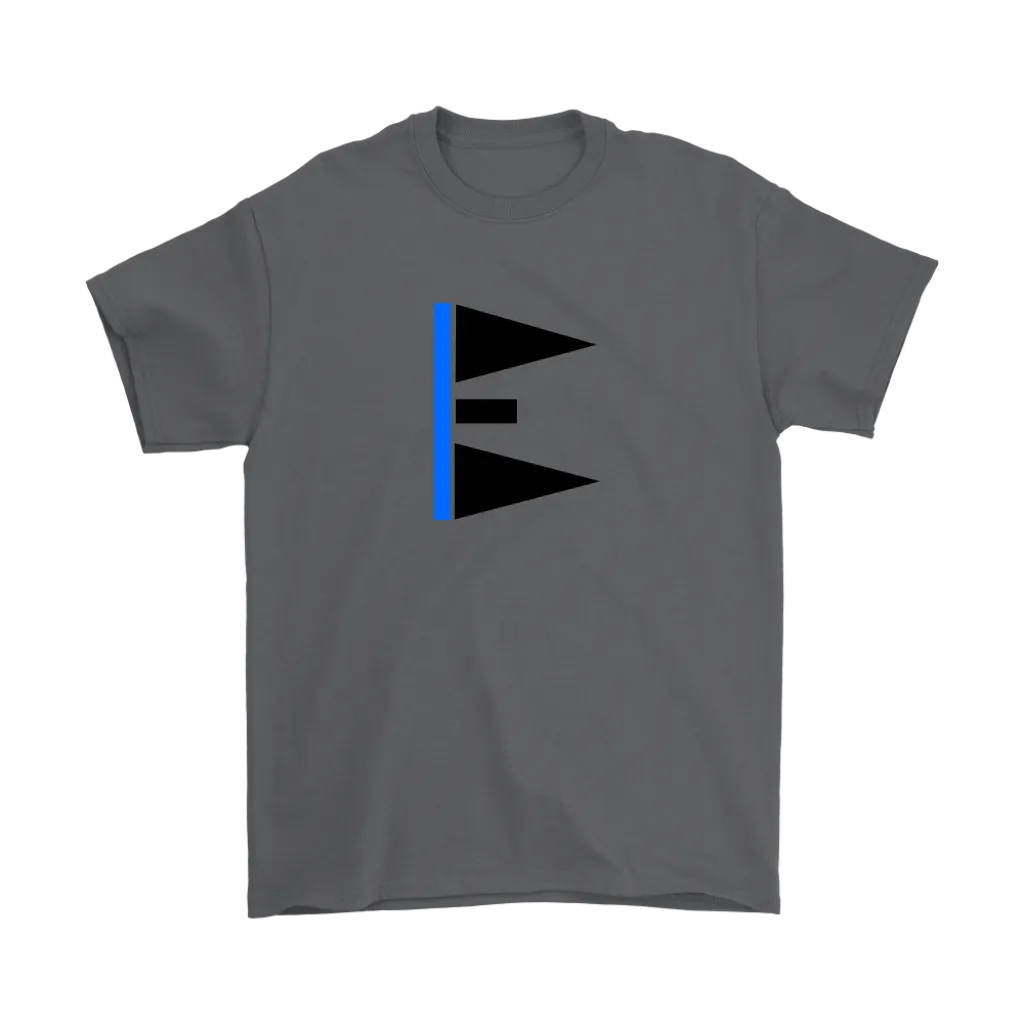 "E" Initial Adult T-shirt