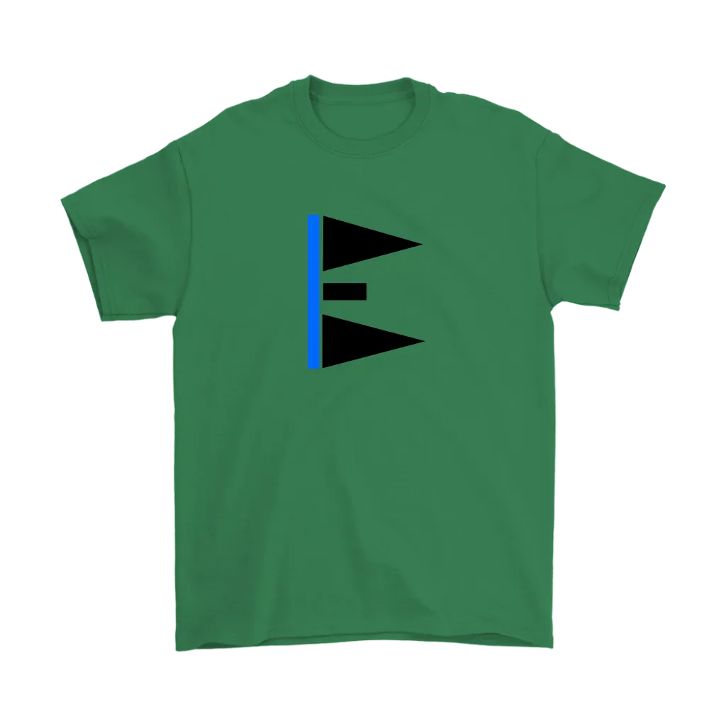 "E" Initial Adult T-shirt