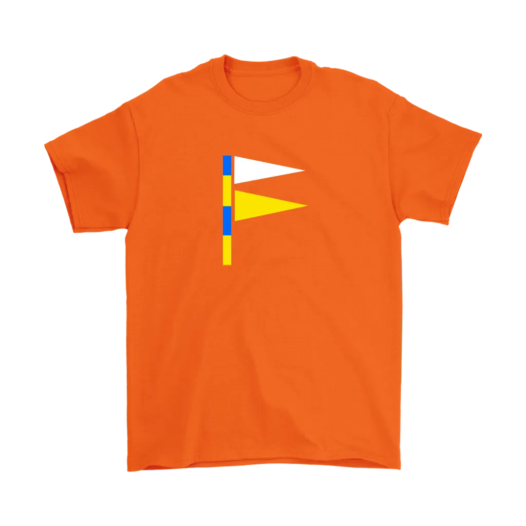 "F" Initial Adult T-shirt