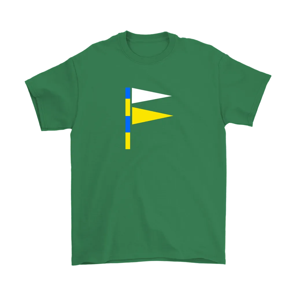 "F" Initial Adult T-shirt
