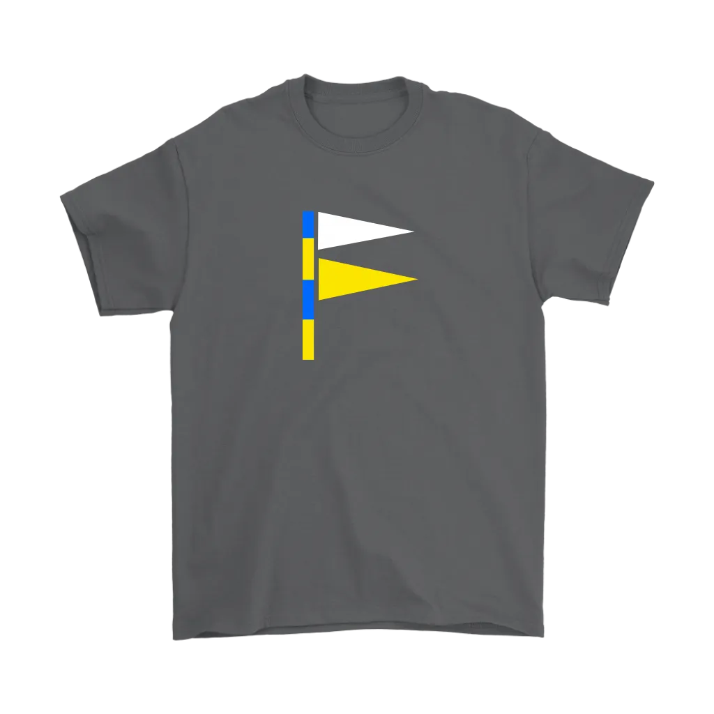 "F" Initial Adult T-shirt