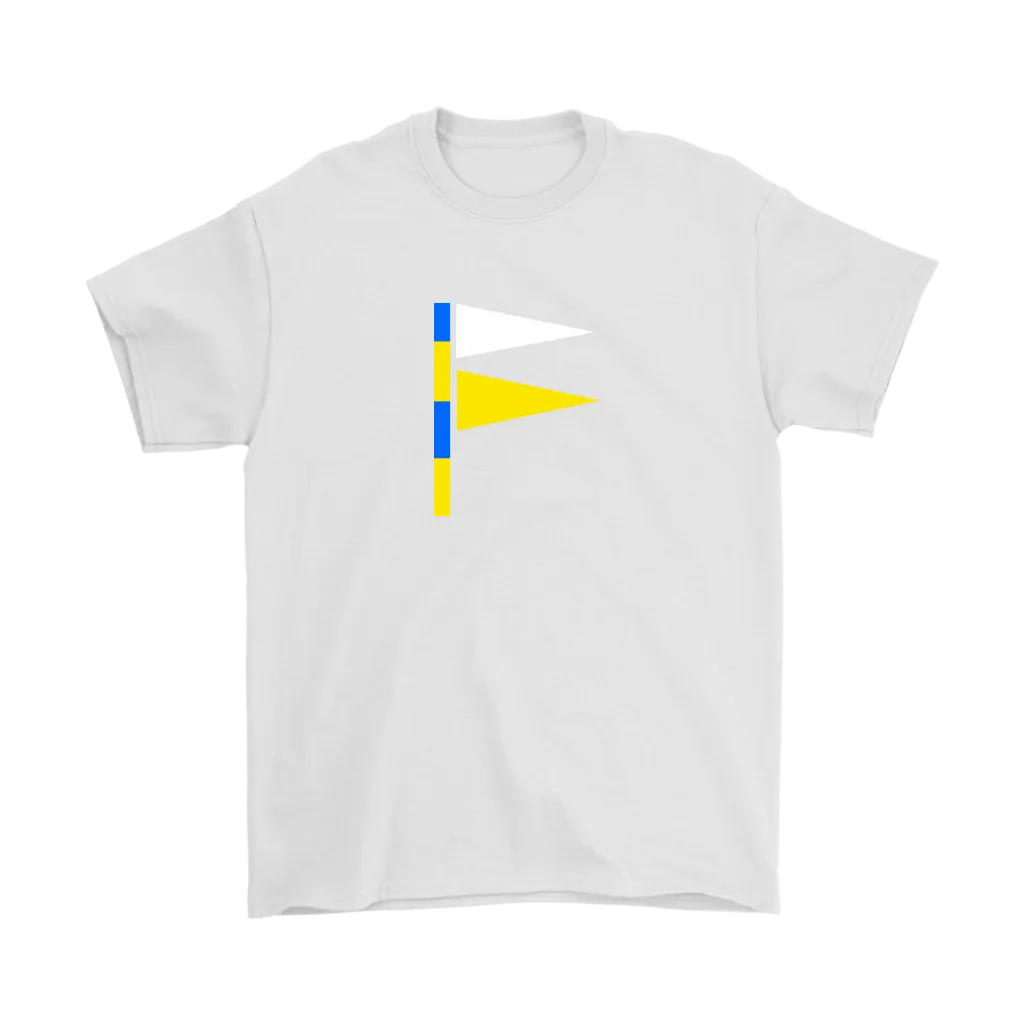 "F" Initial Adult T-shirt
