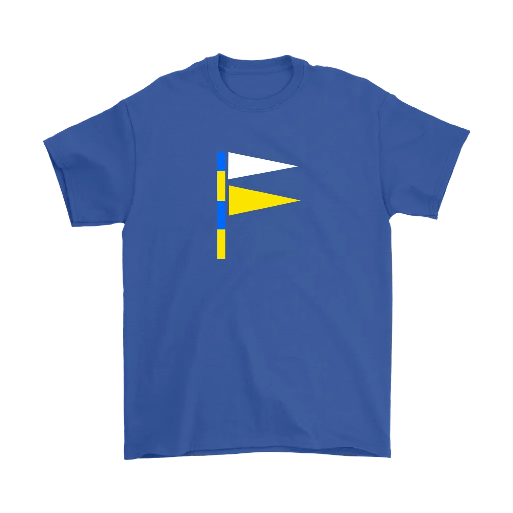 "F" Initial Adult T-shirt
