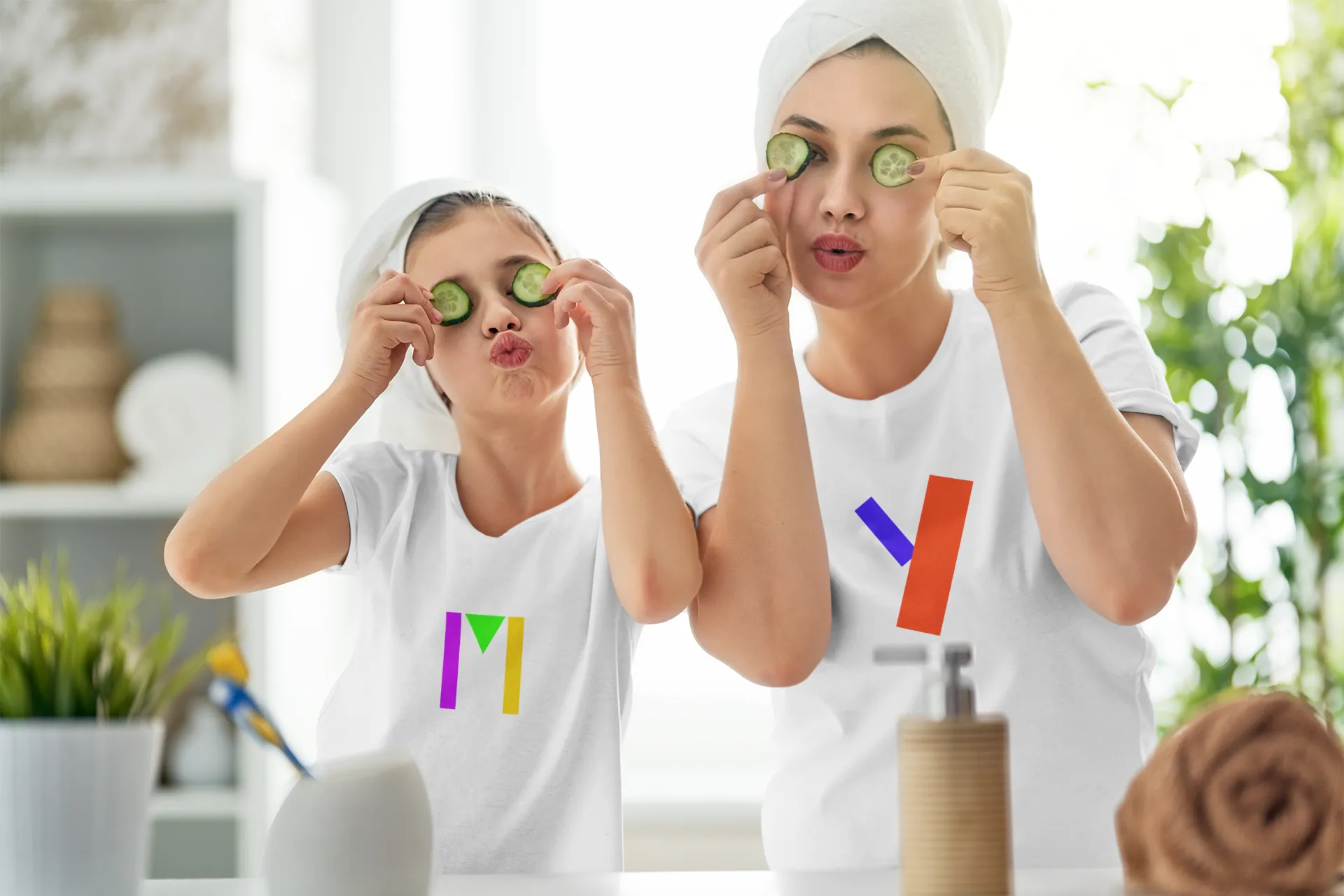 "M" Initial Adult T-shirt