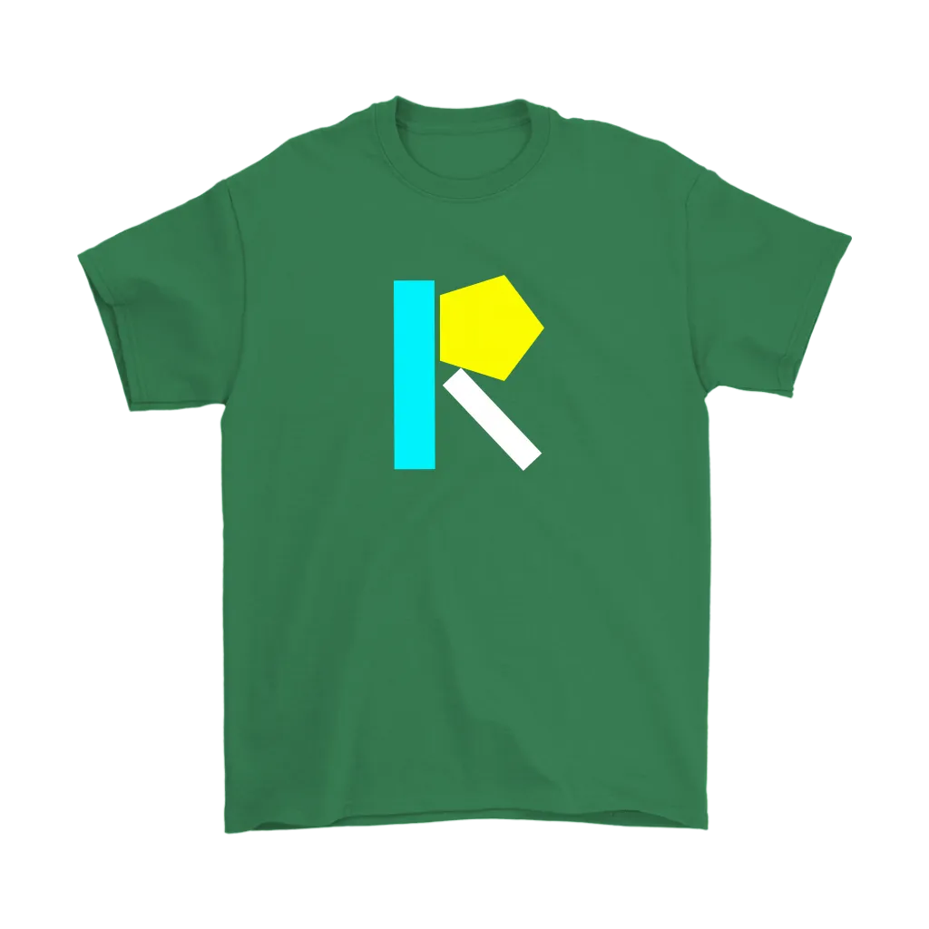 "R" Initial Adult T-shirt