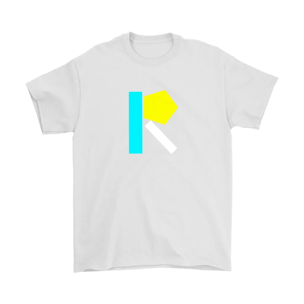 "R" Initial Adult T-shirt