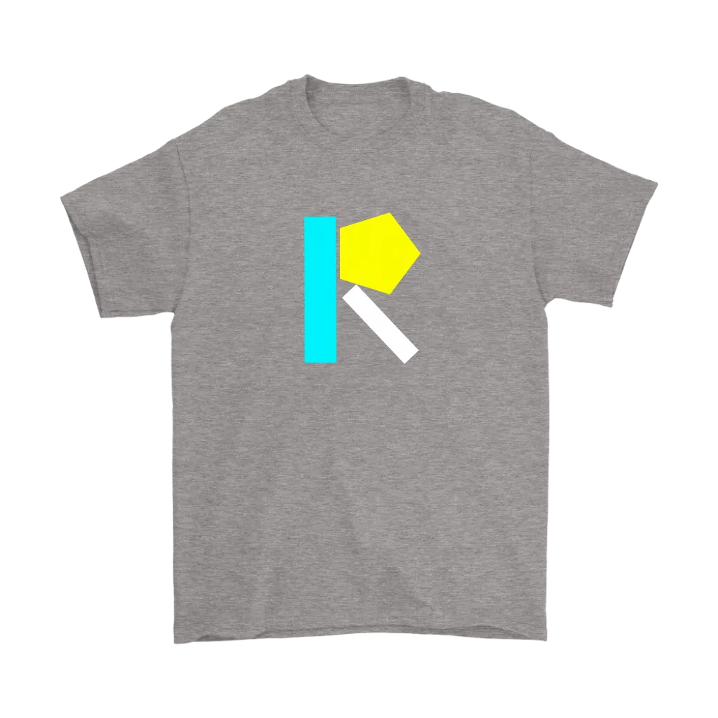 "R" Initial Adult T-shirt